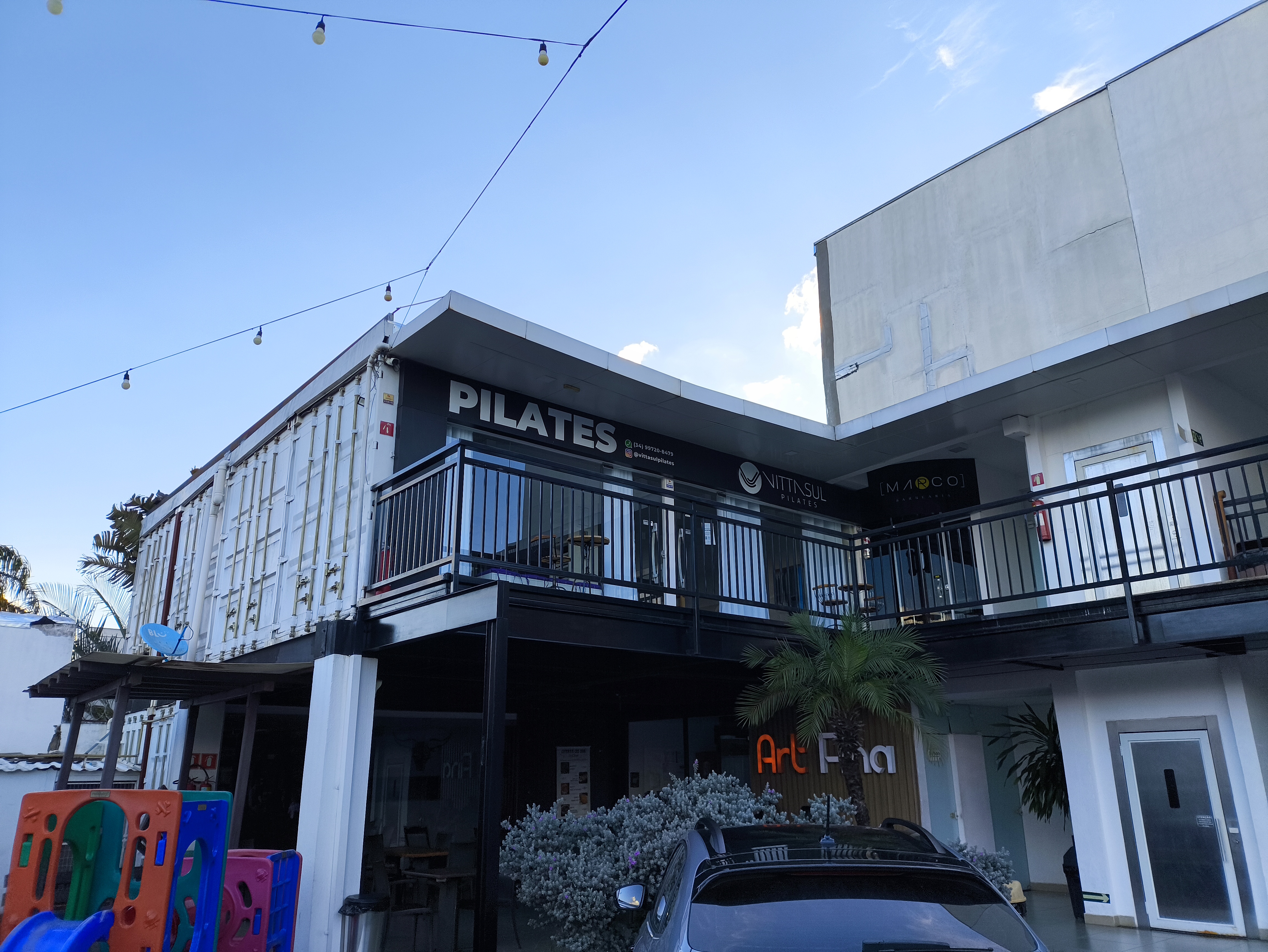 Fachada do Vitta Sul Pilates, estúdio de pilates clínico na zona sul de Uberlândia