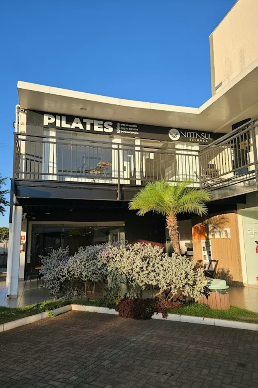 Estúdio Vitta Sul Pilates – ambiente acolhedor com equipamentos de pilates